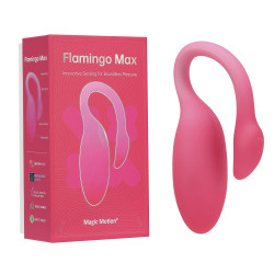 Magic Motion Oeuf Vibrant Connecté Flamingo Max 7.5 x 3.2cm Rose
